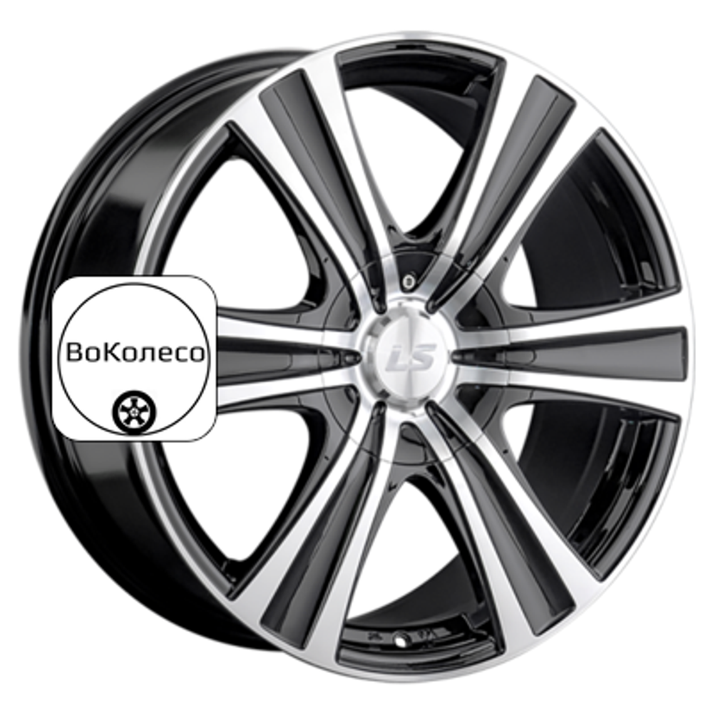 9x20/6x114,3 ET35 D67,1 1370 BKF (конус, Колпак+лого) LS