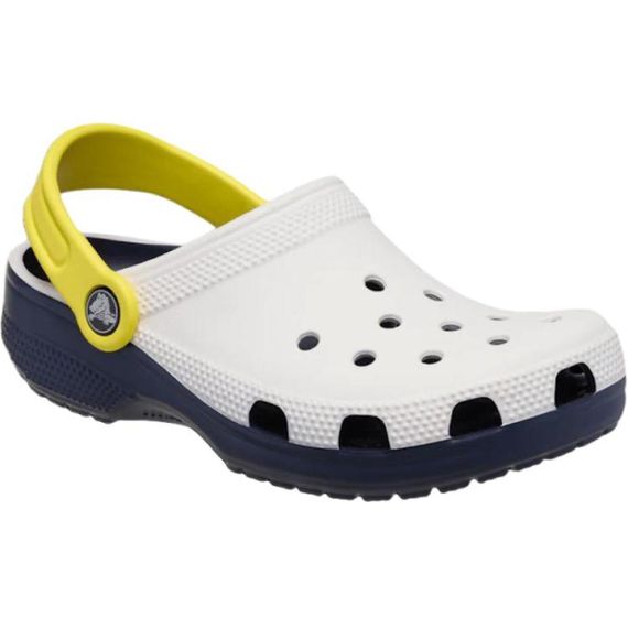 Crocs Classic Clog 'White Yellow'