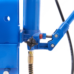 Пресс гидравлический 10 тонн, настольный, цвет синий RAL 5005 ROSSVIK