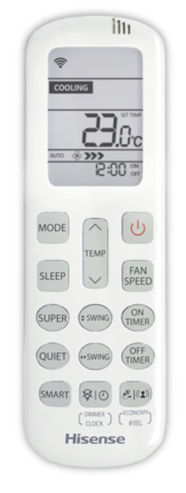 Мульти сплит-система Hisense на 3 комнаты (20+20+20 кв.м.) Red