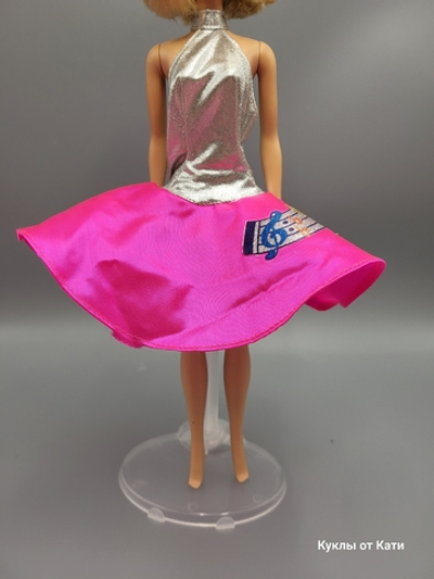 Одежда для куклы Барби винтаж комплект платье и куртка 1813