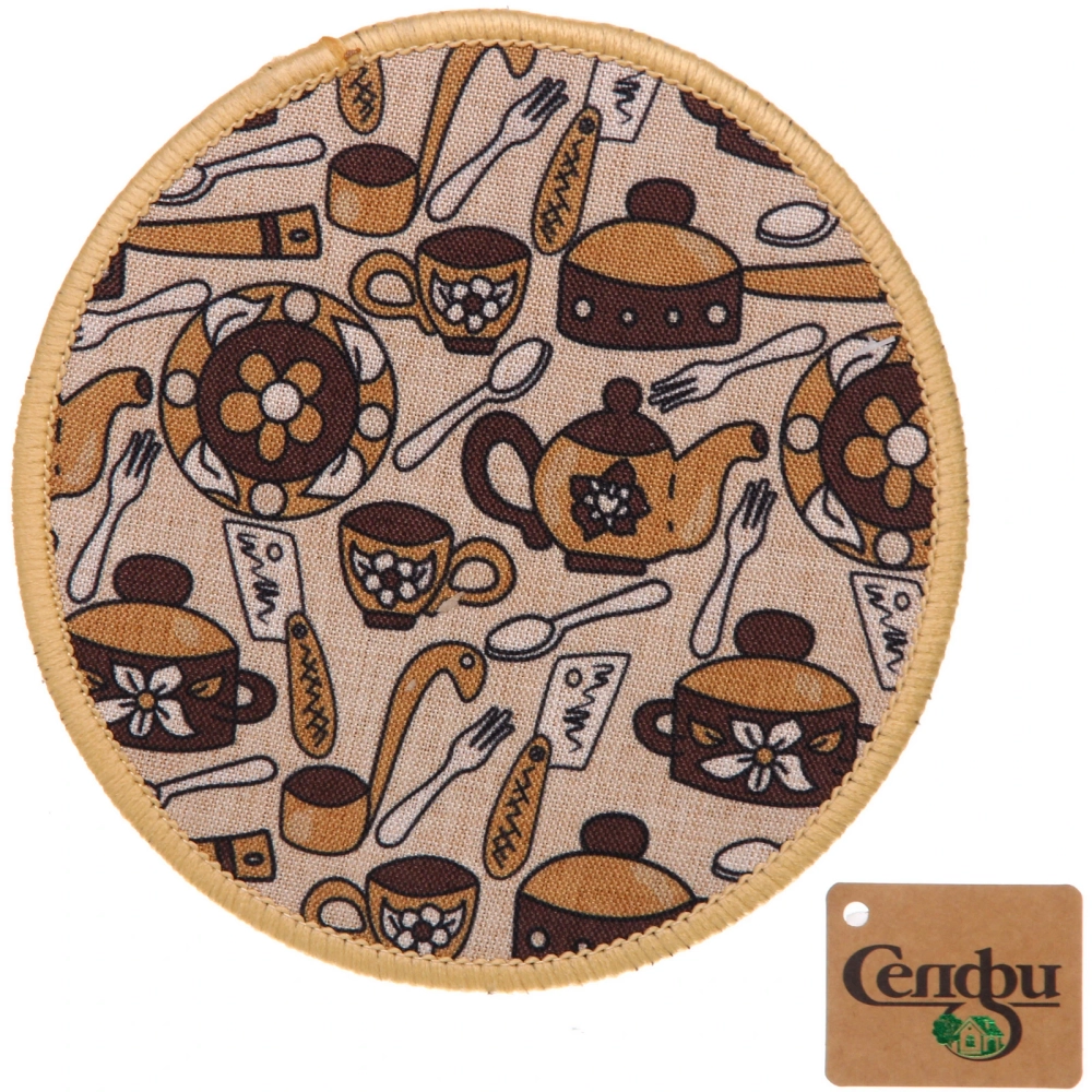 Подставка под горячее 18см «Кухня»