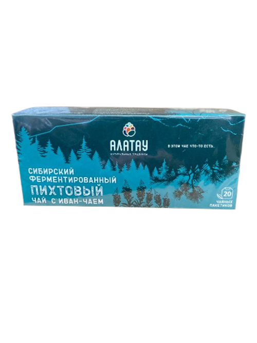 Сибирский ферментированный Пихтовый чай с Иван-чаем  фильтр-пакеты 2г*20 шт