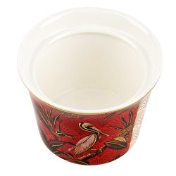 Сахарница с ложкой "Casablanca" 10х9,5см v=250мл (фарфор) (подарочная упаковка)