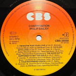 Philip Bailey - Continuation (Голландия 1983г.)