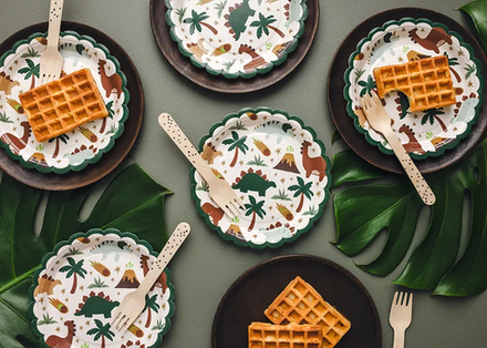 Тарелки "Динозавр" 6 шт.