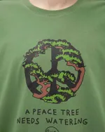 Лонгслив Anteater Peace Tree Зеленый