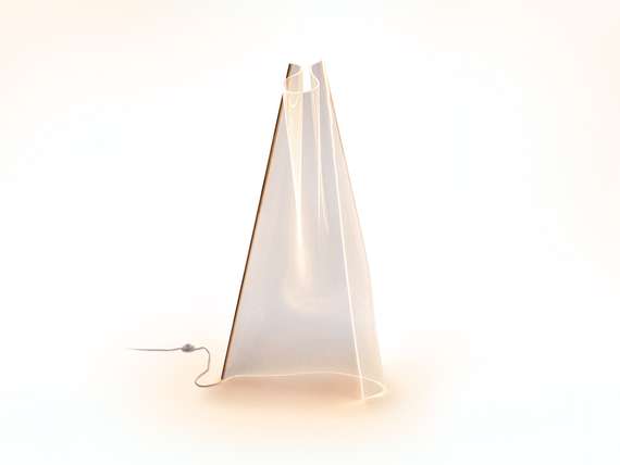 Торшер Velos 140 см золото