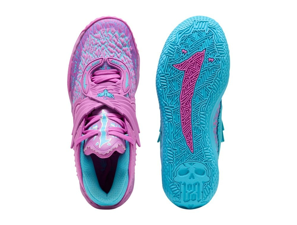 Баскетбольные кроссовки Puma MB.05 Hive Bright Aqua-Pure Magenta