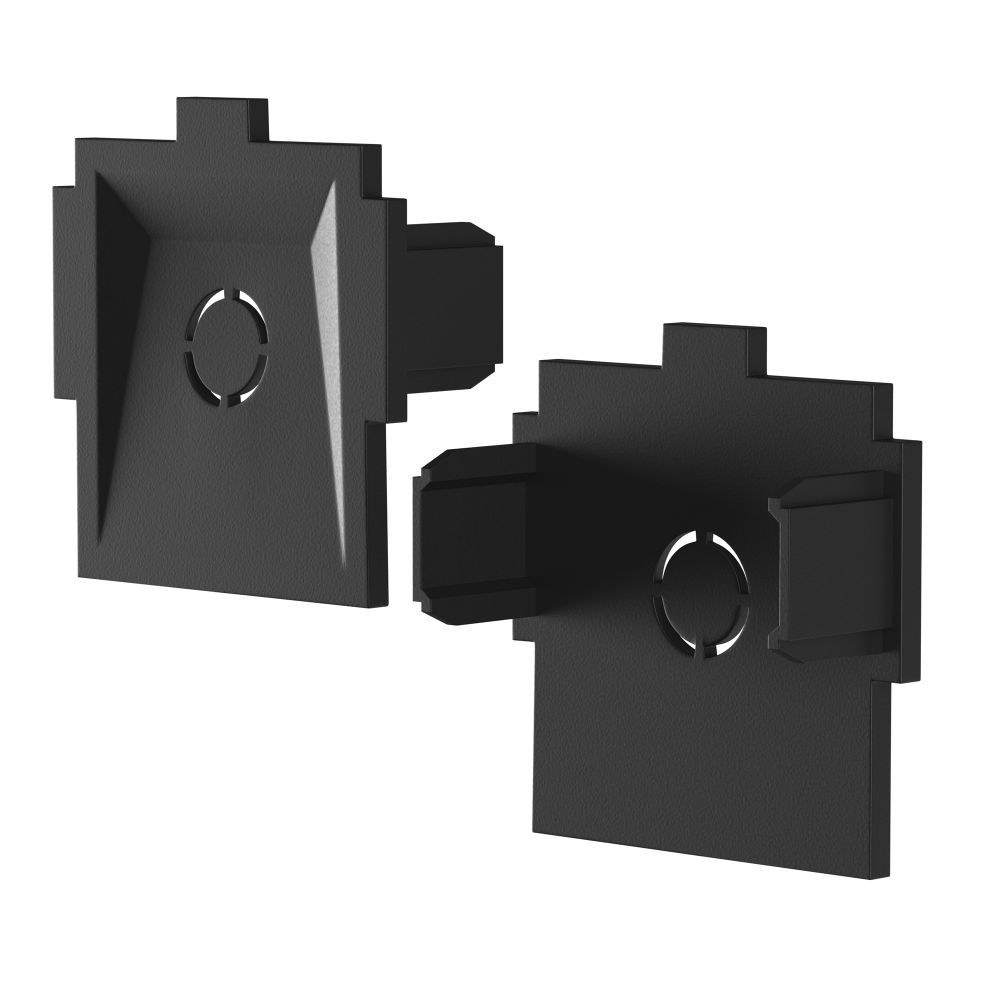 Комплект заглушек к встраиваемому шинопроводу Maytoni Radity 2шт TRA084EC-12B