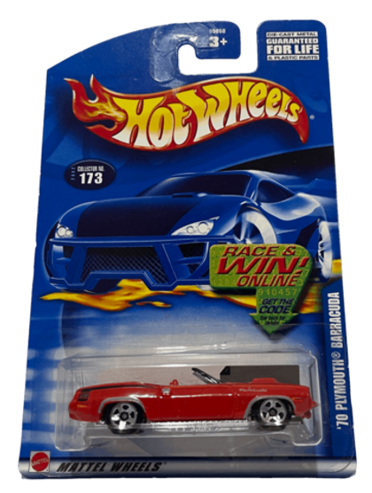 Hot Wheels '70 Plymouth Barracuda (2002)