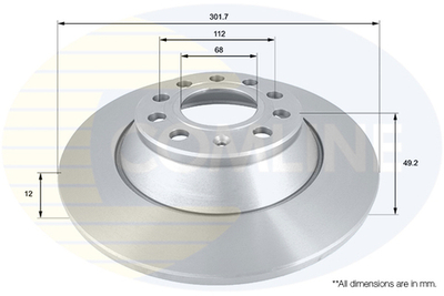 COMLINE - ADC1471-CML - Brake Disc