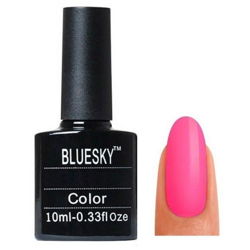 "BLUESKY" Гель- лак для ногтей 128 SU (ядовито- розовый) 10мл