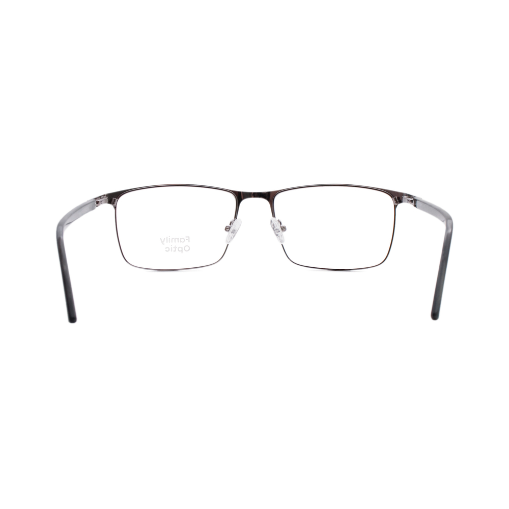 Оправа прямоугольная Family Optic MM4041 C3 серебряная с черным