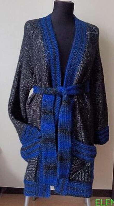 МК Кардиган «Акварель», Автор — Татьяна Мишина