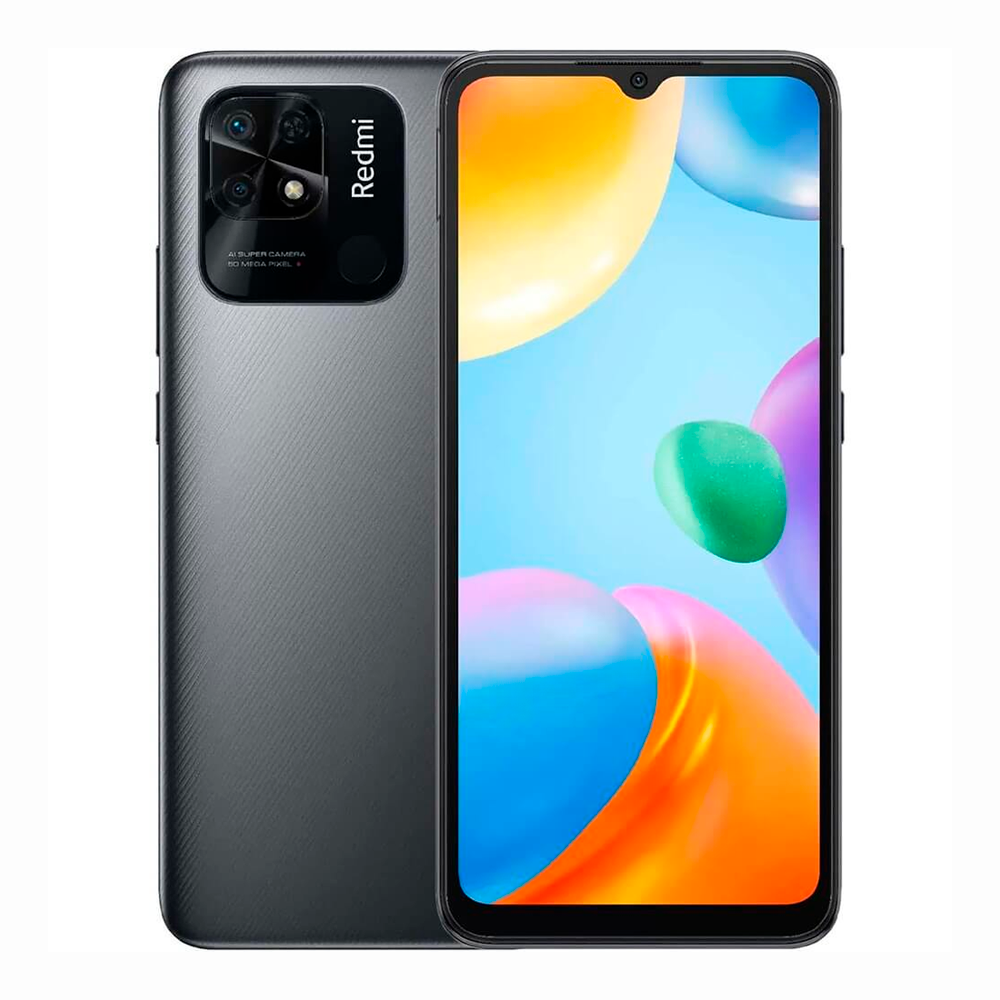 Смартфон Xiaomi Redmi 10C 3/64GB, Graphite Gray (Графитовый серый)