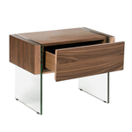 Прикроватная тумбочка CP1803-H-NOGAL /7042