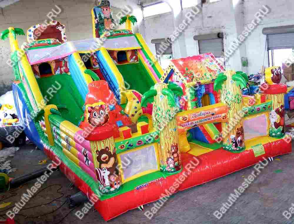 Коммерческий батут "В погоне за медведем 2"