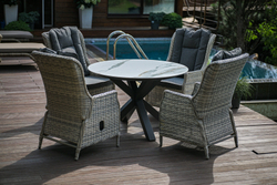 Обеденный стол ФЛОРЕНЦИЯ 120 Белый