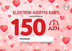 Elektron hədiyyə kartı  150 AZN