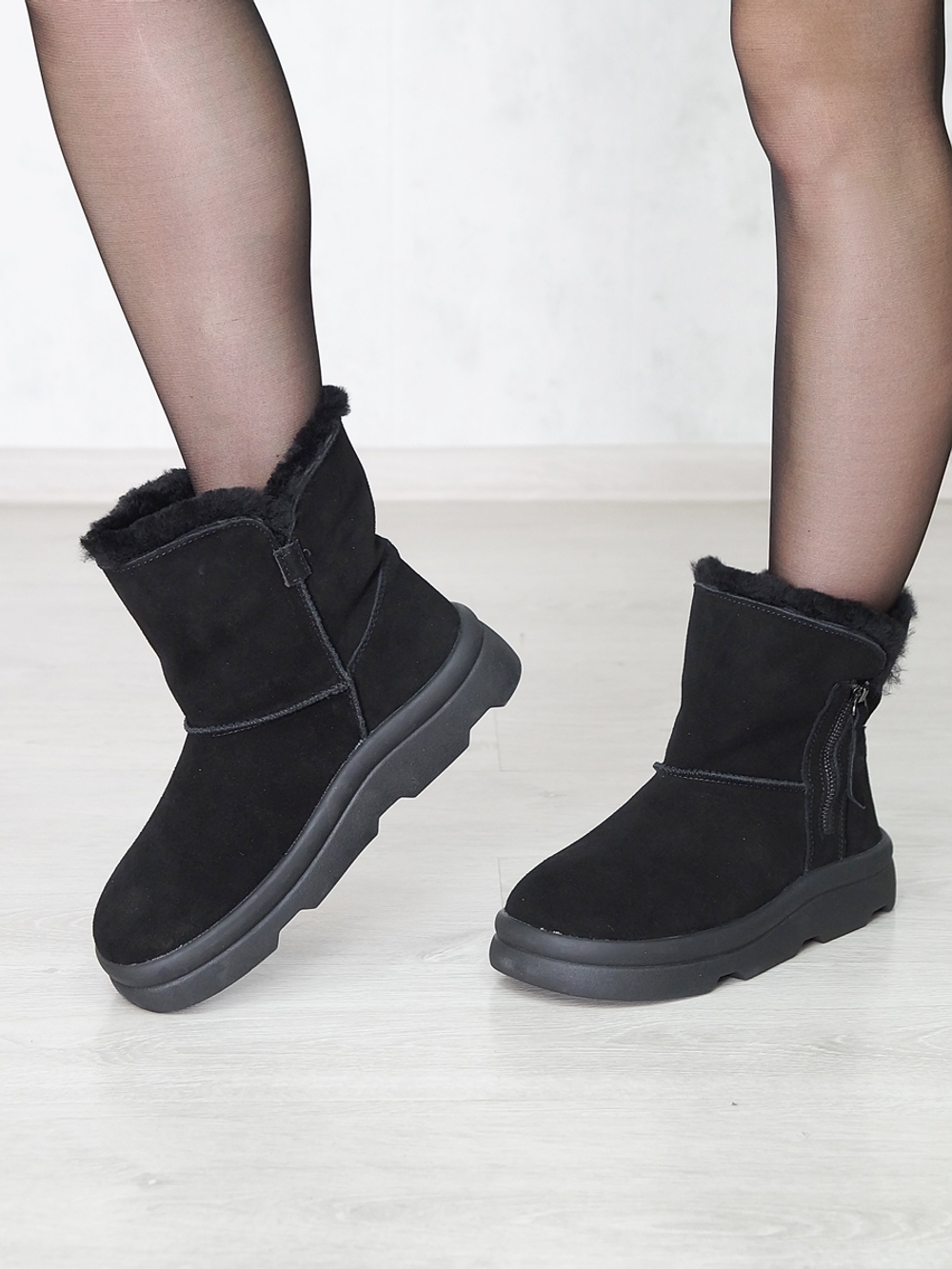 Полусапожки женские зимние