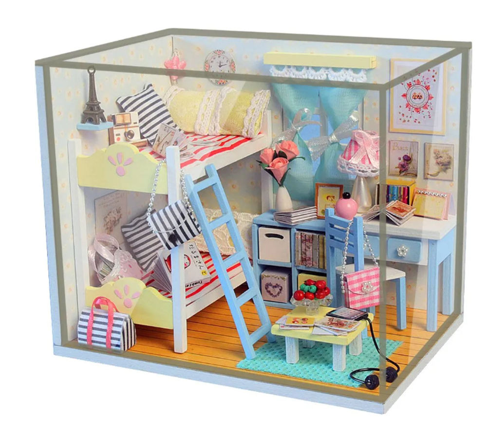 Интерьерный конструктор Hobby Day MiniHouse «Комната девчонок», румбокс 9860984