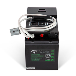 Литий-железо-фосфатный Аккумулятор RuTrike (LiFePo4) 24V60A/H(80A)