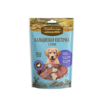 Косточка кальциевая с уткой для щенков Деревенские лакомства 0,09кг