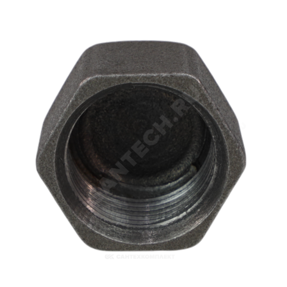 Заглушка чугун Ду 32 (1 1/4") ВР Fittex PLUS