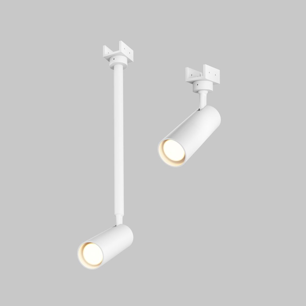 Трековый однофазный уличный светодиодный светильник Maytoni Elasity IP   O-TR01-2-P-8WW3K