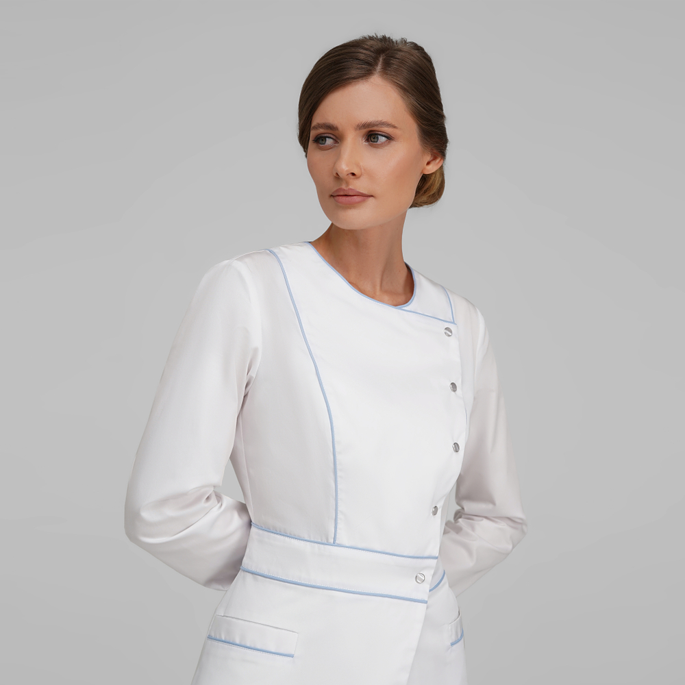 Медицинский женский жакет "Монстерра" new