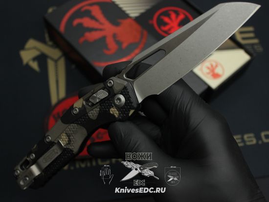 Нож Microtech MSI Ram-Lok S/E 210T-10APPMTC Polymer Tri-Grip Camo Apocalyptic