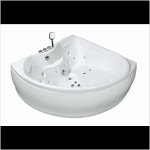 Ванна акриловая Orans OLS-BT6012X 150х150 белая с гидромассажем