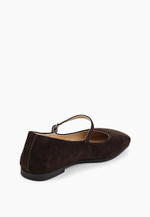 Туфли // Mary Jane // Chocolate // Suede