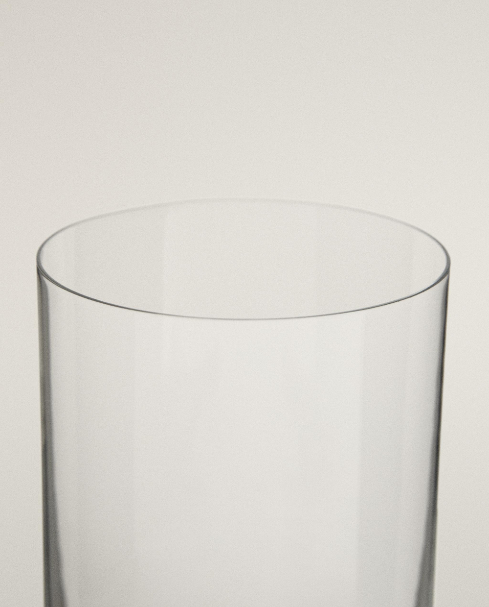 Zara Home стакан из стекла, цвет прозрачный, 14 см