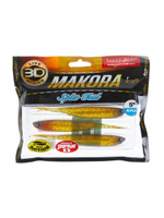 Виброхвосты LJ 3D Series MAKORA SPLIT TAIL 5.0in (12,70)/007 4 шт. в упак.