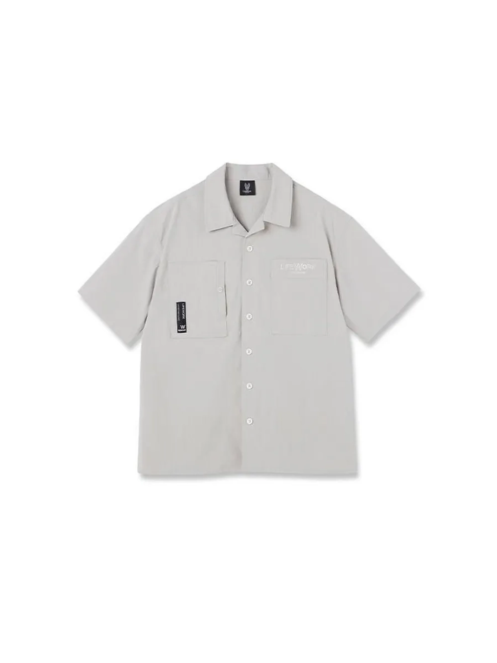 Рубашка с короткими рукавами и 2 карманами с логотипом