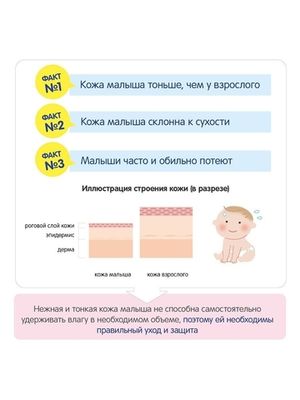 MERRIES Детский лосьон для тела, 120 мл