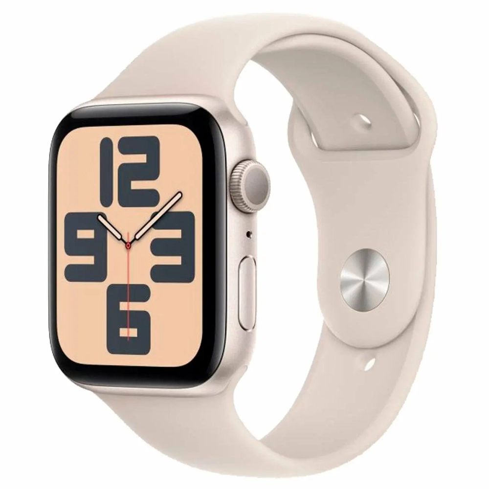 Смарт-часы Apple Watch SE 2023 40mm Starlight Aluminum Case with Starlight Sport Band, размер M/L