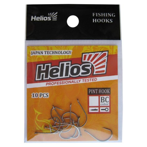 Крючок Pint hook №10 цвет BC (10шт) Helios (HS-PH-10)