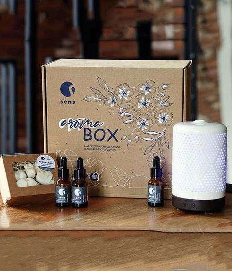 Подарочный набор Aroma Box Apex, Sens