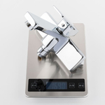 Смеситель для ванны, Frap, корот изл, с картриджем, хром, F3246