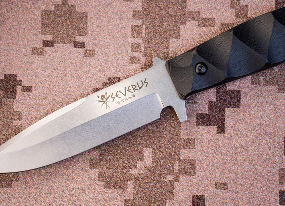 Тактический нож Severus VG-10 (Cryo) StoneWash