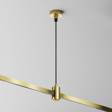 Подвес тросовый Hang с вводом питания 24V TRA157SW-B1-BS латунь Flarity Maytoni