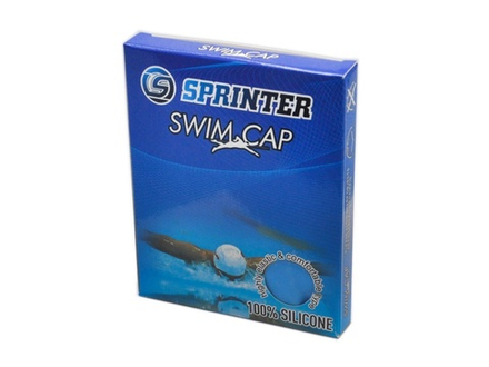 Шапочка для плавания  SPRINTER :ТН  (Голубой)
