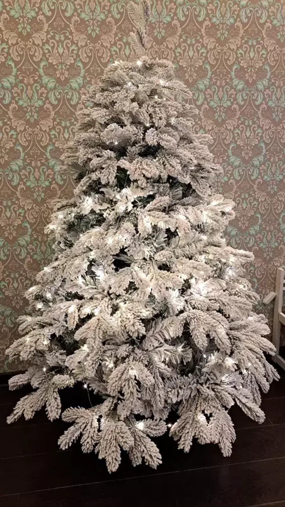 Заснеженная елка «Камчатская» (Литая+пвх) 180 см / 1.8 м