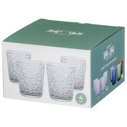 НАБОР СТАКАНОВ "VINTAGE", 4 ШТ/320 МЛ