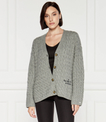 Хлопковый кардиган Tommy Hilfiger - серый(WW0WW42143)