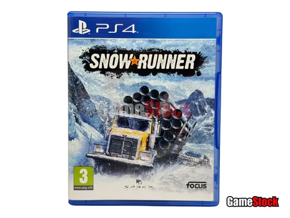 PS4 SnowRunner (Б/У, Полностью на русском языке, CUSA-17438)