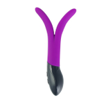 Перезаряжаемый многорежимный универсальный вибратор Alien (Цвет: фиолетовый)
